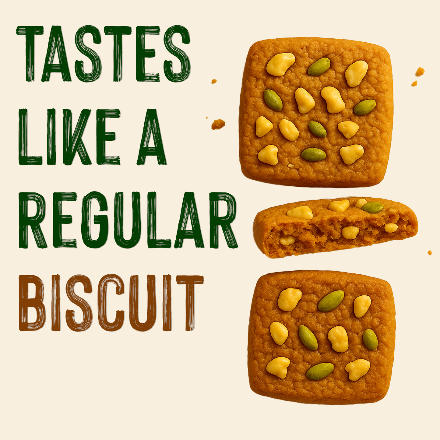 Zeeero Sugarfree Cookies with nuts & dried fruits | Sugarfree Biscuits, No maida, No palm Oil