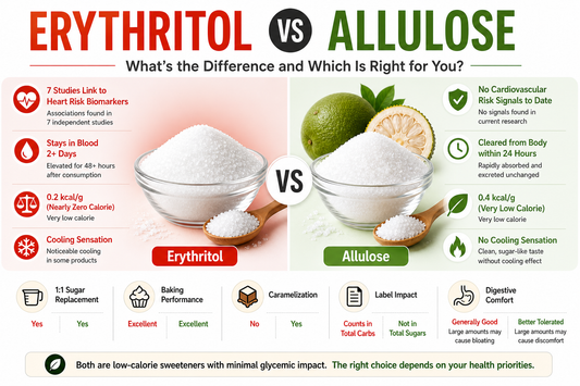 Erythritol vs Allulose: Which Is Safer?
