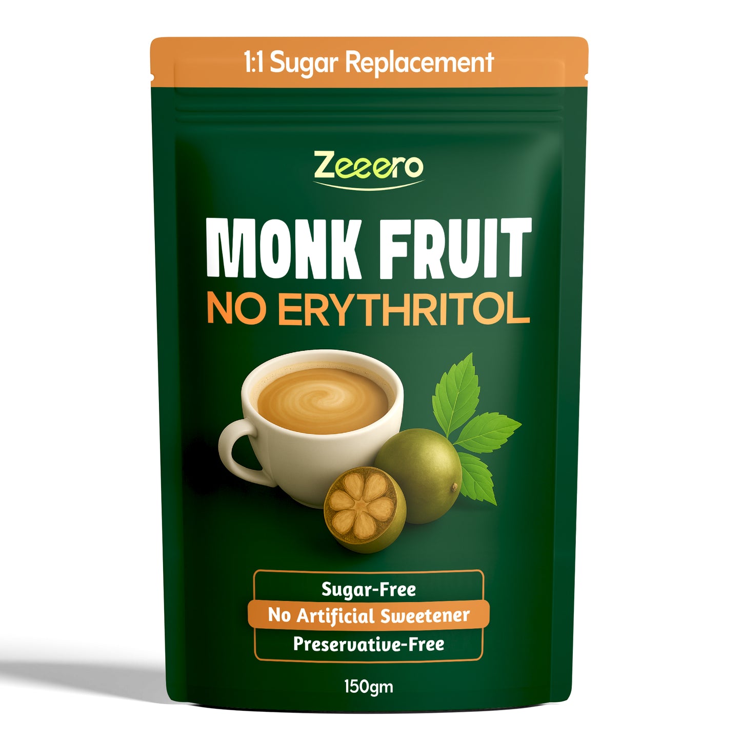 Zeeero Monk Fruit Sweetener without erythritol
