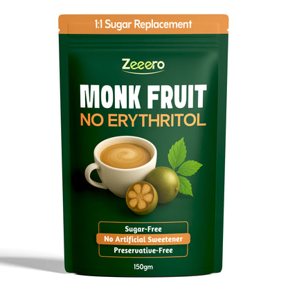 Zeeero Monk Fruit Sweetener without erythritol