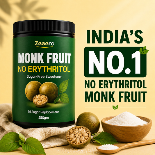 Zeeero Monk Fruit Sweetener without erythritol