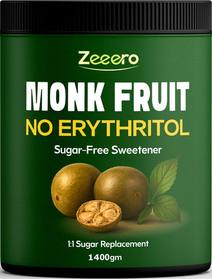 Zeeero Monk Fruit Sweetener without erythritol
