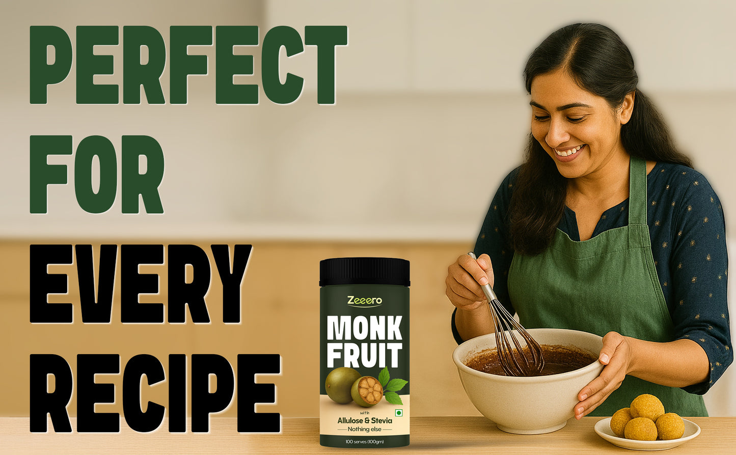 Zeeero 5X Monk Fruit Sweetener without erythritol