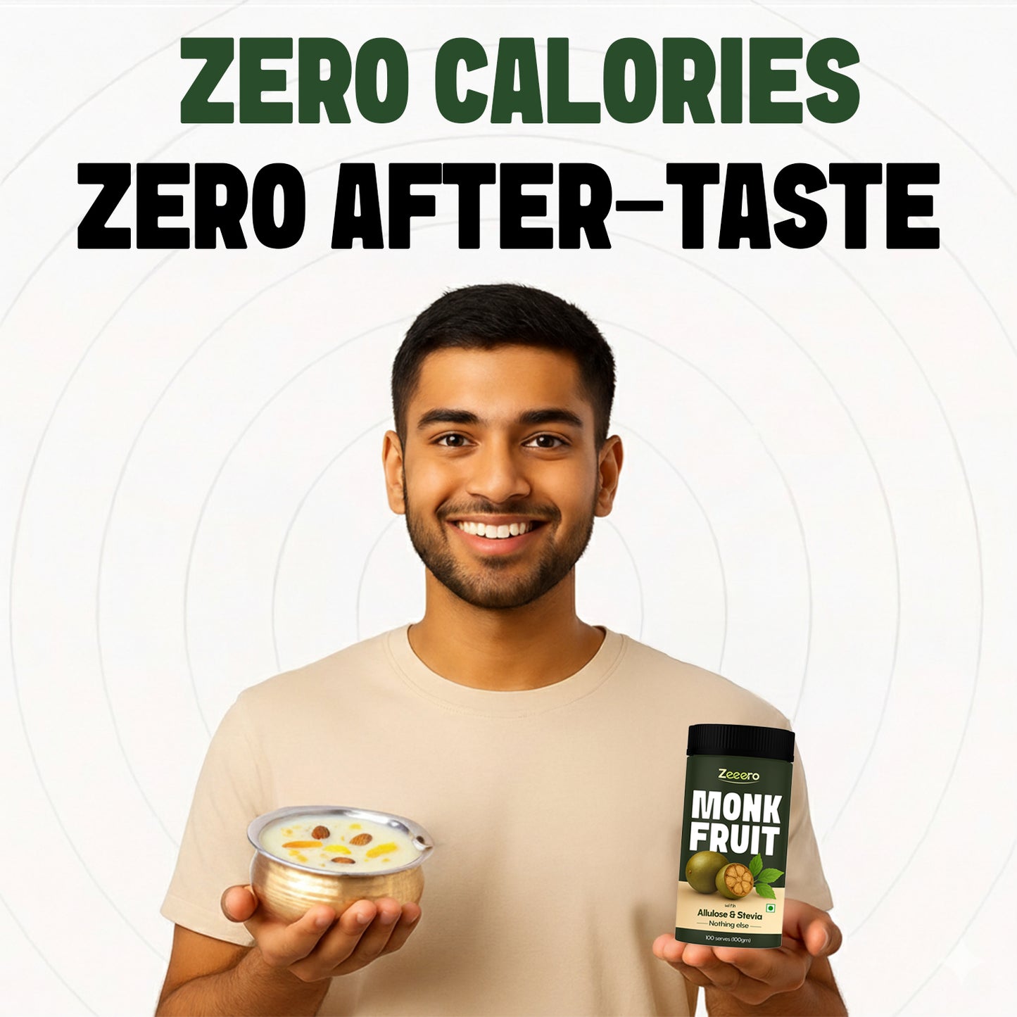 Zeeero 5X Monk Fruit Sweetener without erythritol