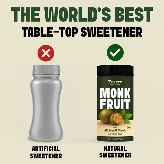 Zeeero 5X Monk Fruit Sweetener without erythritol