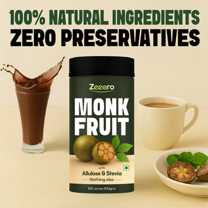 Zeeero 5X Monk Fruit Sweetener without erythritol