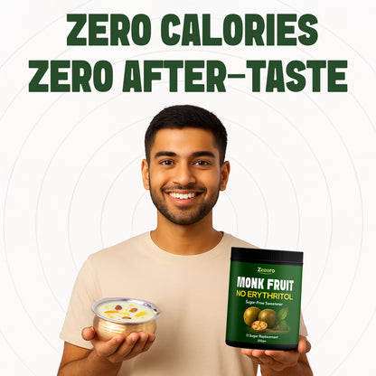Zeeero Monk Fruit Sweetener without erythritol
