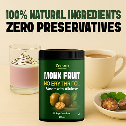 Zeeero Monk Fruit with Allulose