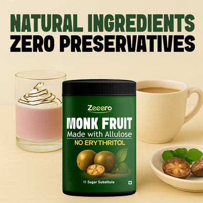 Zeeero Monk Fruit with Allulose